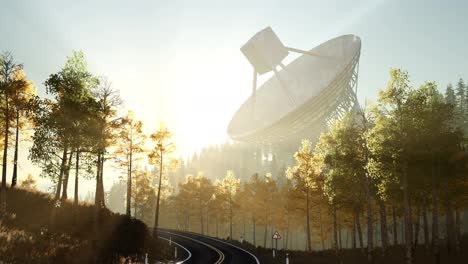 Radioteleskop-Der-Sternwarte